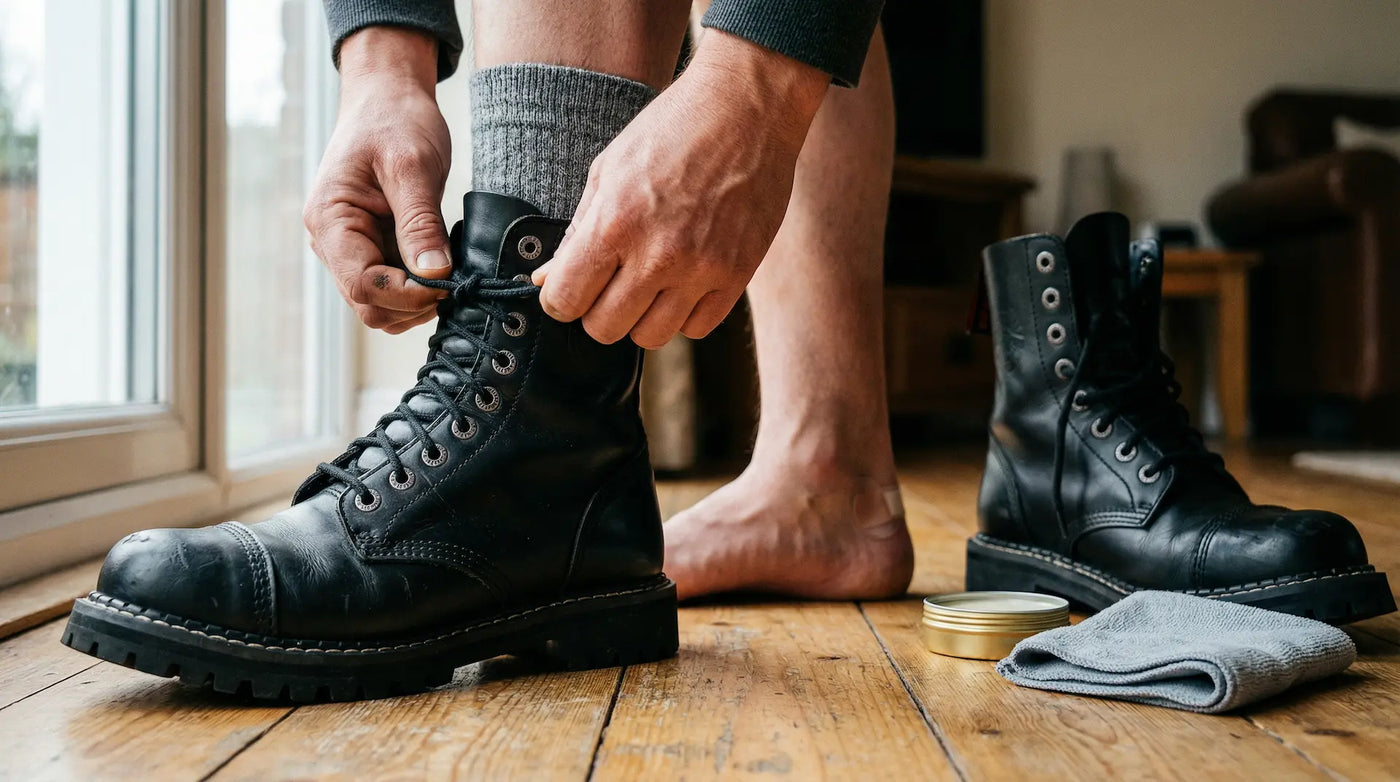 Leather How To Lace Military Boots Handcrafted Men's Leather Combat Boots Rebels Market