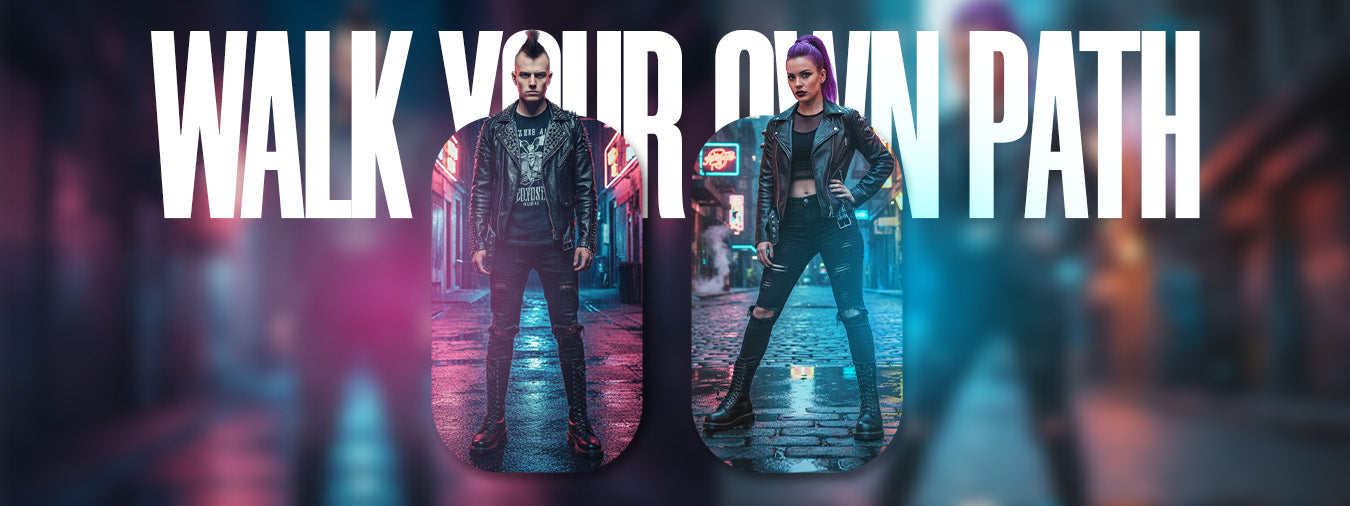 Angry Itch Boots - Walk your own path